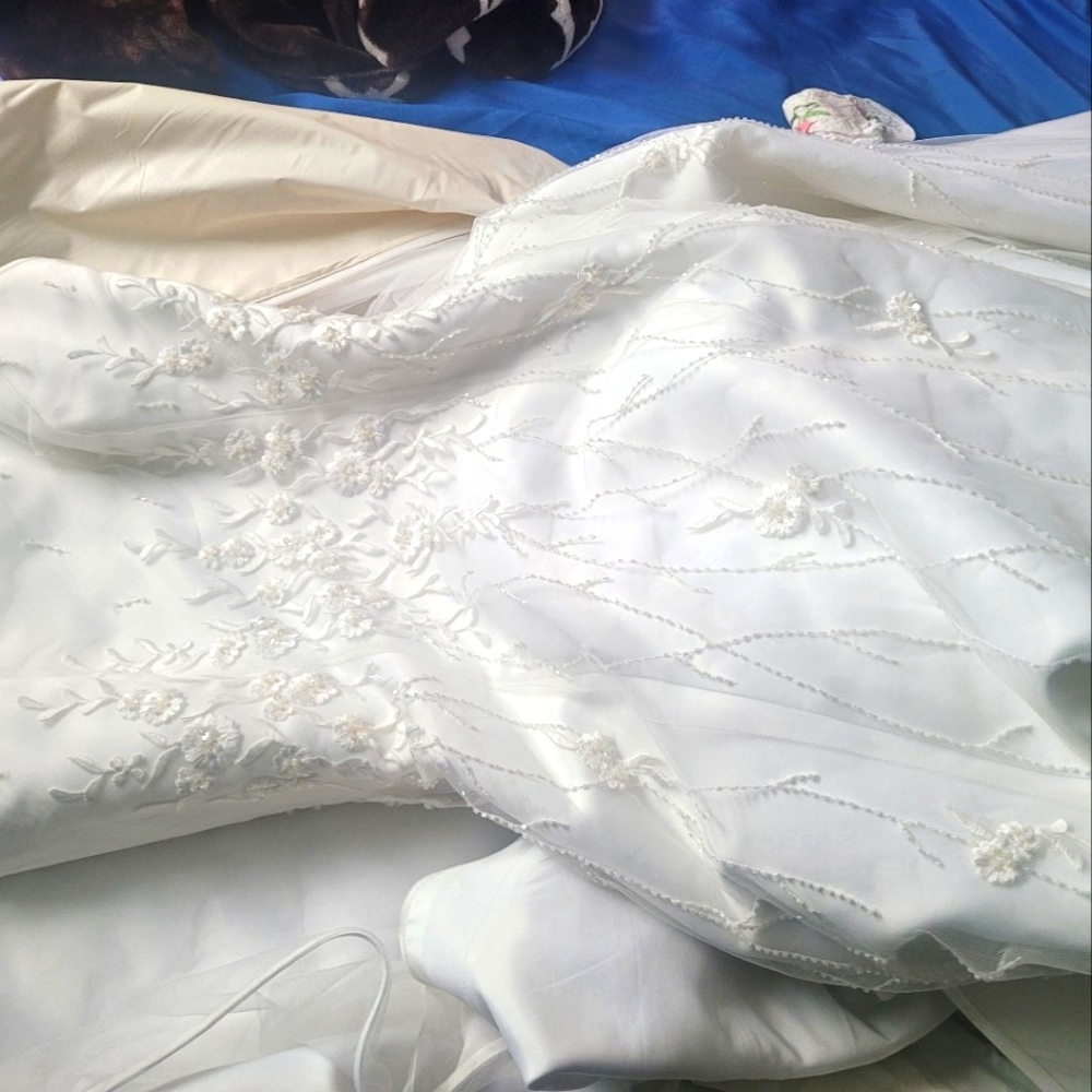 Beautiful wedding dress